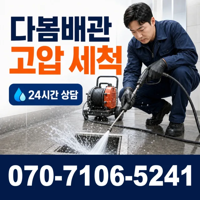 전북 고창군 고창읍 화산송암길 배수구뚫기 상담 이미지 4